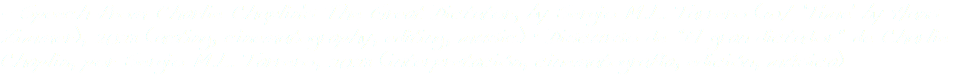 - Speech from Charlie Chaplin's The Great Dictator, by Sergio M.L. Tarrero (w/ 'Time' by Hans Zimmer), 2023 (acting, cinematography, editing, music) • Discurso de "El gran dictador" de Charlie Chaplin, por Sergio M.L. Tarrero, 2023 (interpretación, cinematografía, edición, música)